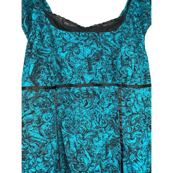 Lane Bryant Lace Overlay Blouse Size 18 NWT - Picture 2 of 7